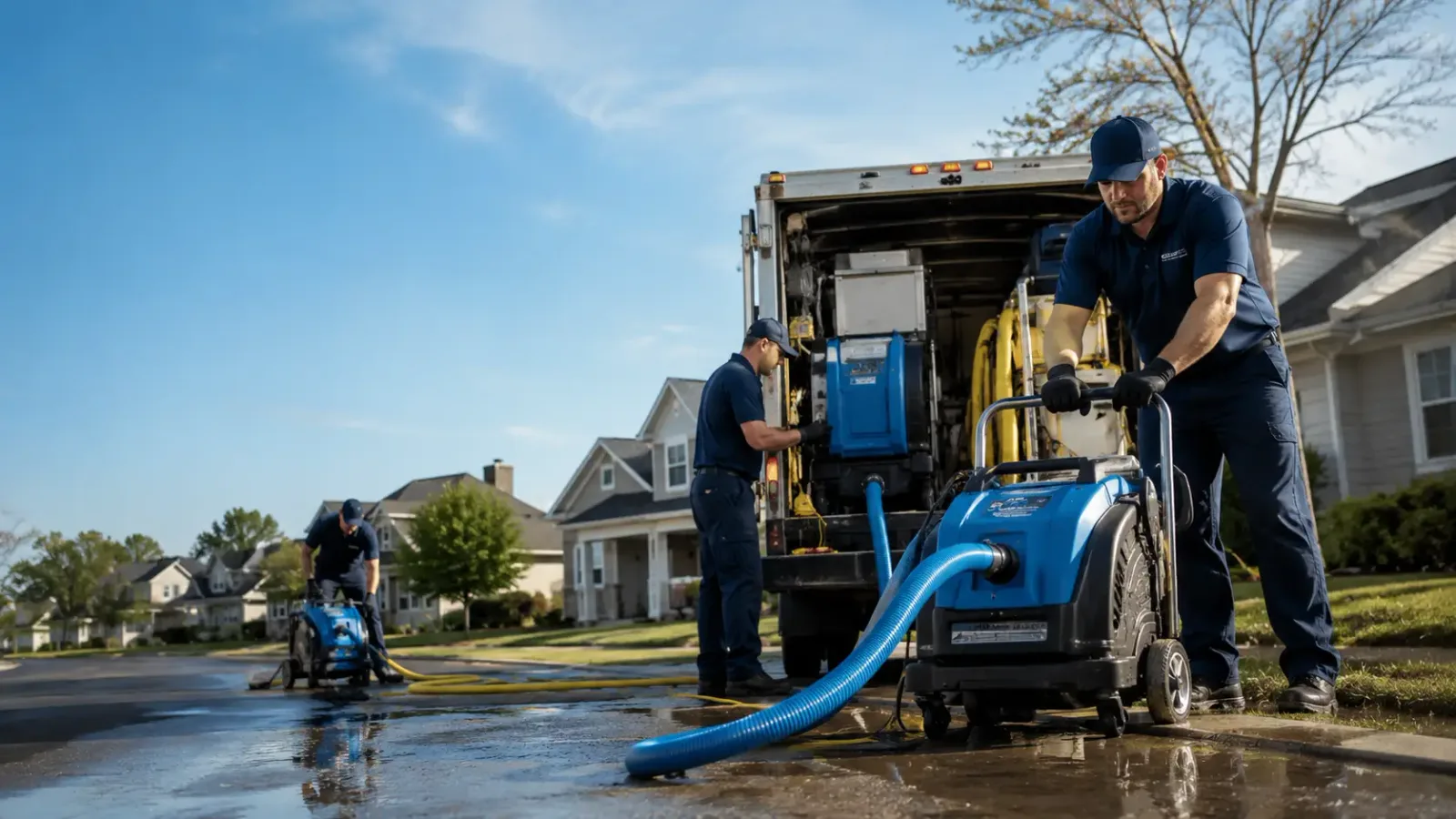 Flood Damage Cleanup in Pence Springs, WV